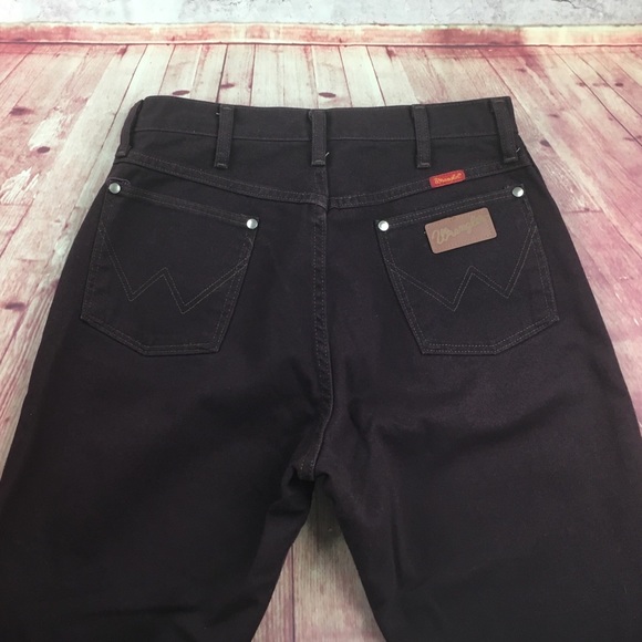💸😻Wrangler Vintage burgundy jean size 13 junior - Picture 5 of 9